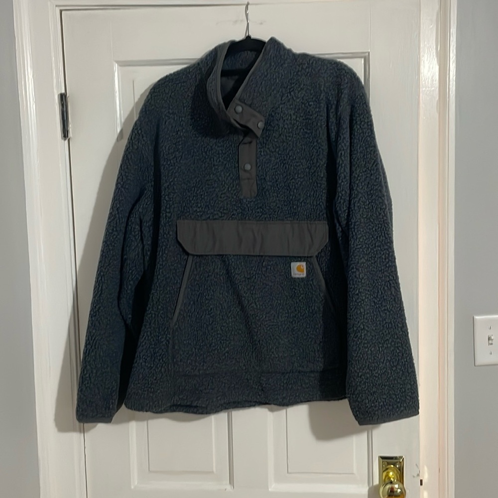 Carhartt Sherpa Mock Neck Snap Up